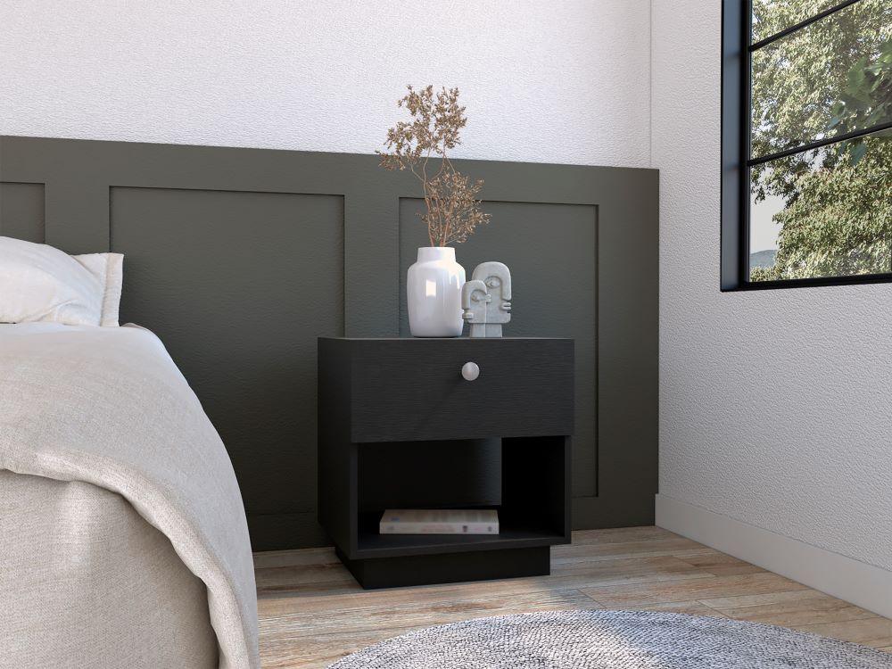 Mesa De Noche Lureya Wengue