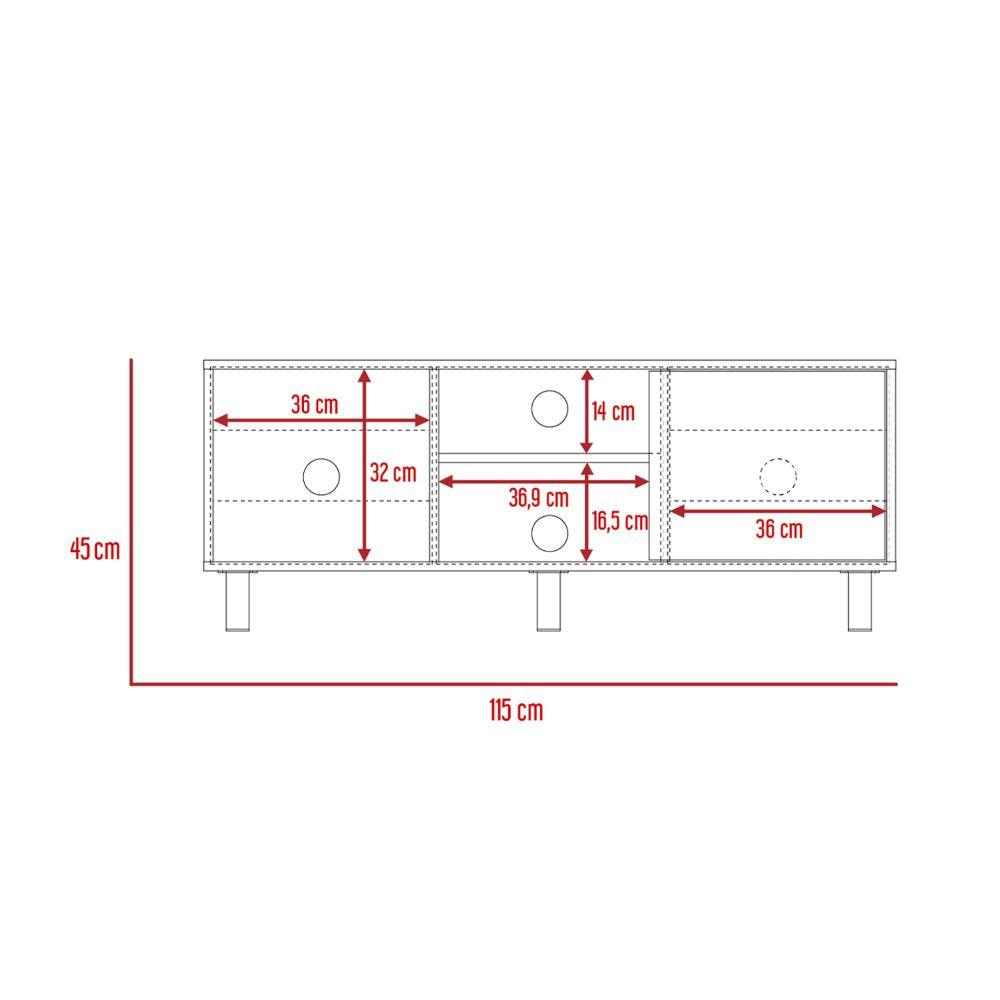 Rack Para Tv Lioren Bellota Hasta 45''