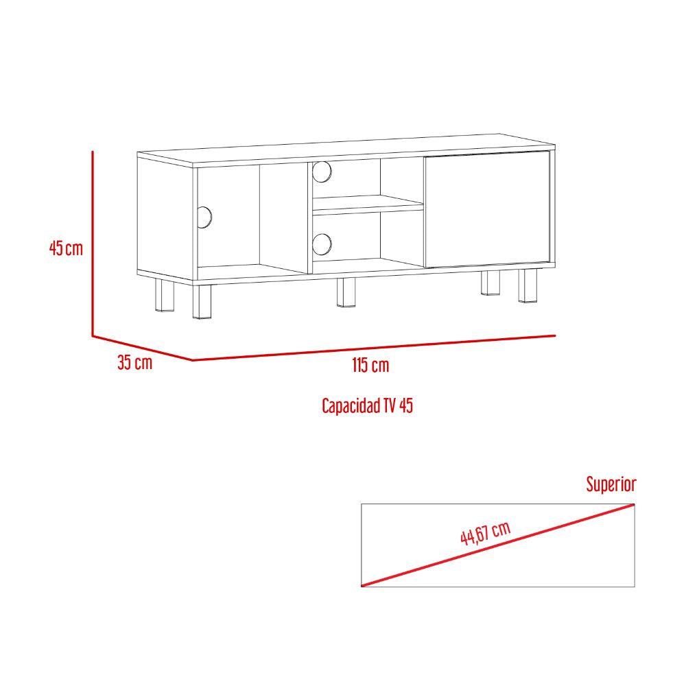 Rack Para Tv Lioren Bellota Hasta 45''