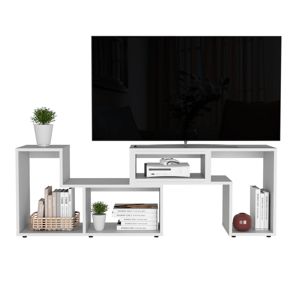 Mesa Para Tv Veluna Blanco Para Tv De 50"