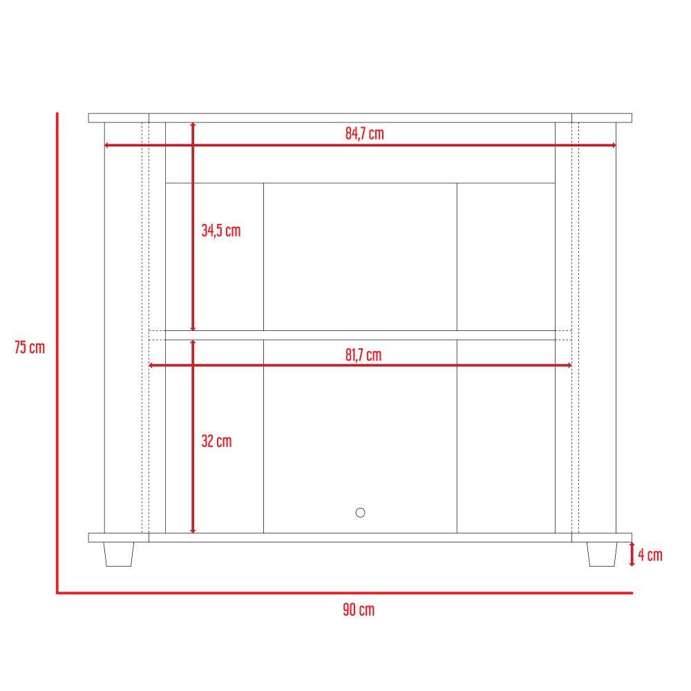 Rack Para Tv Zeveny Coñac