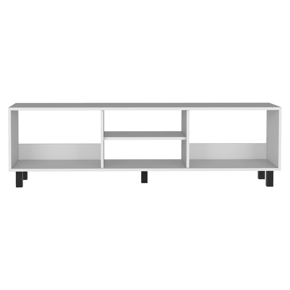 Rack Para Tv Lureon 160 Blanco Hasta 70"