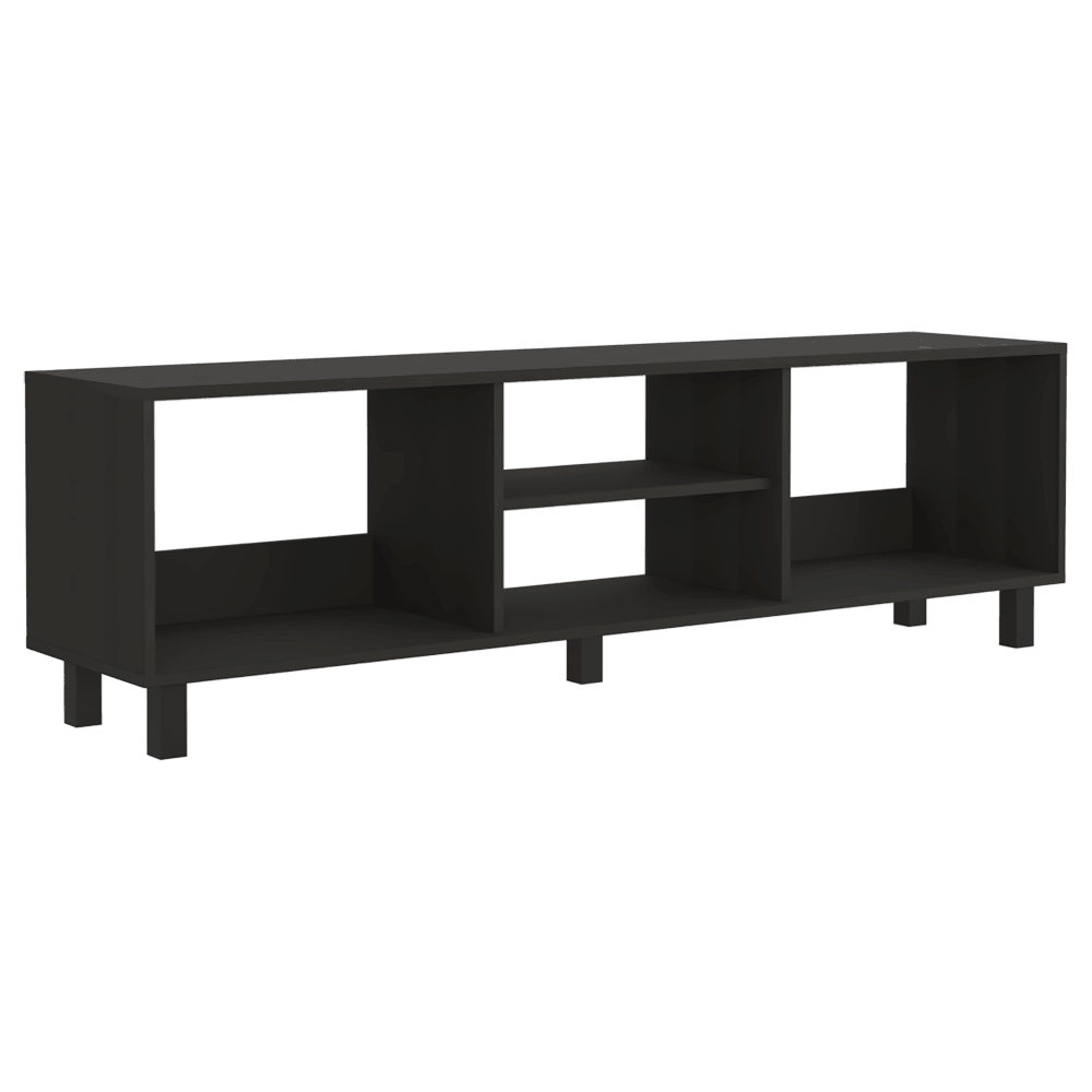 Mesa Para Tv Lureon Wengue Para Tv De 70"