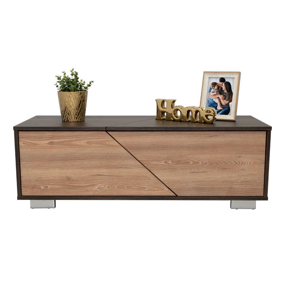 Mesa De Centro Fenari Caoba Y Miel