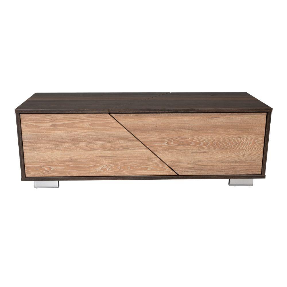 Mesa De Centro Fenari Caoba Y Miel