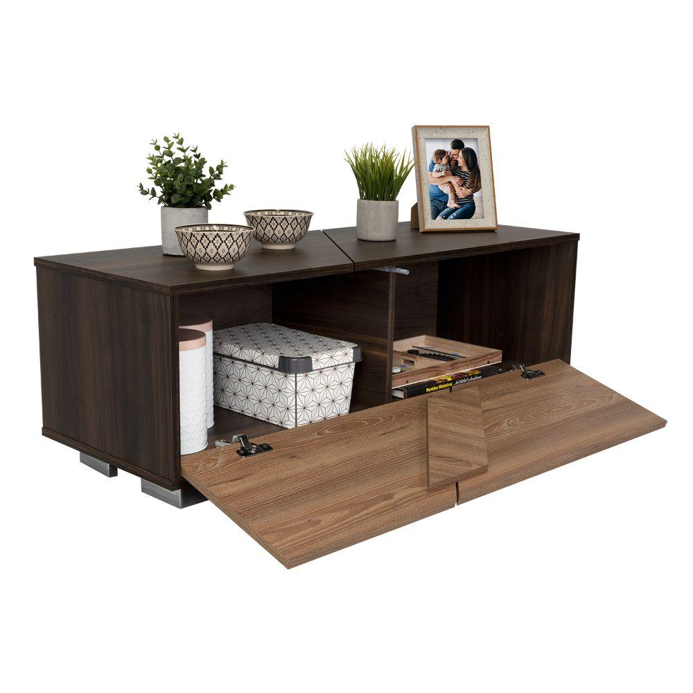 Mesa De Centro Fenari Caoba Y Miel