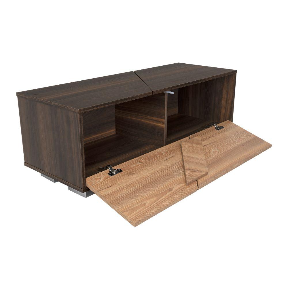 Mesa De Centro Fenari Caoba Y Miel