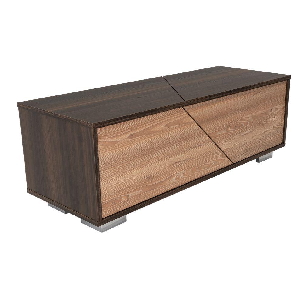 Mesa De Centro Fenari Caoba Y Miel
