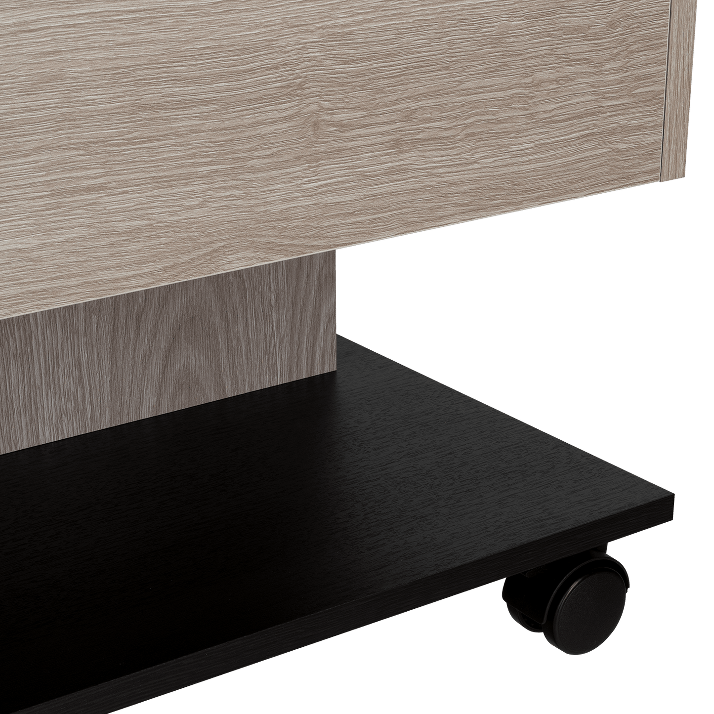 Mesa Funcional Denure 5G-1 Ceniza + Wengue