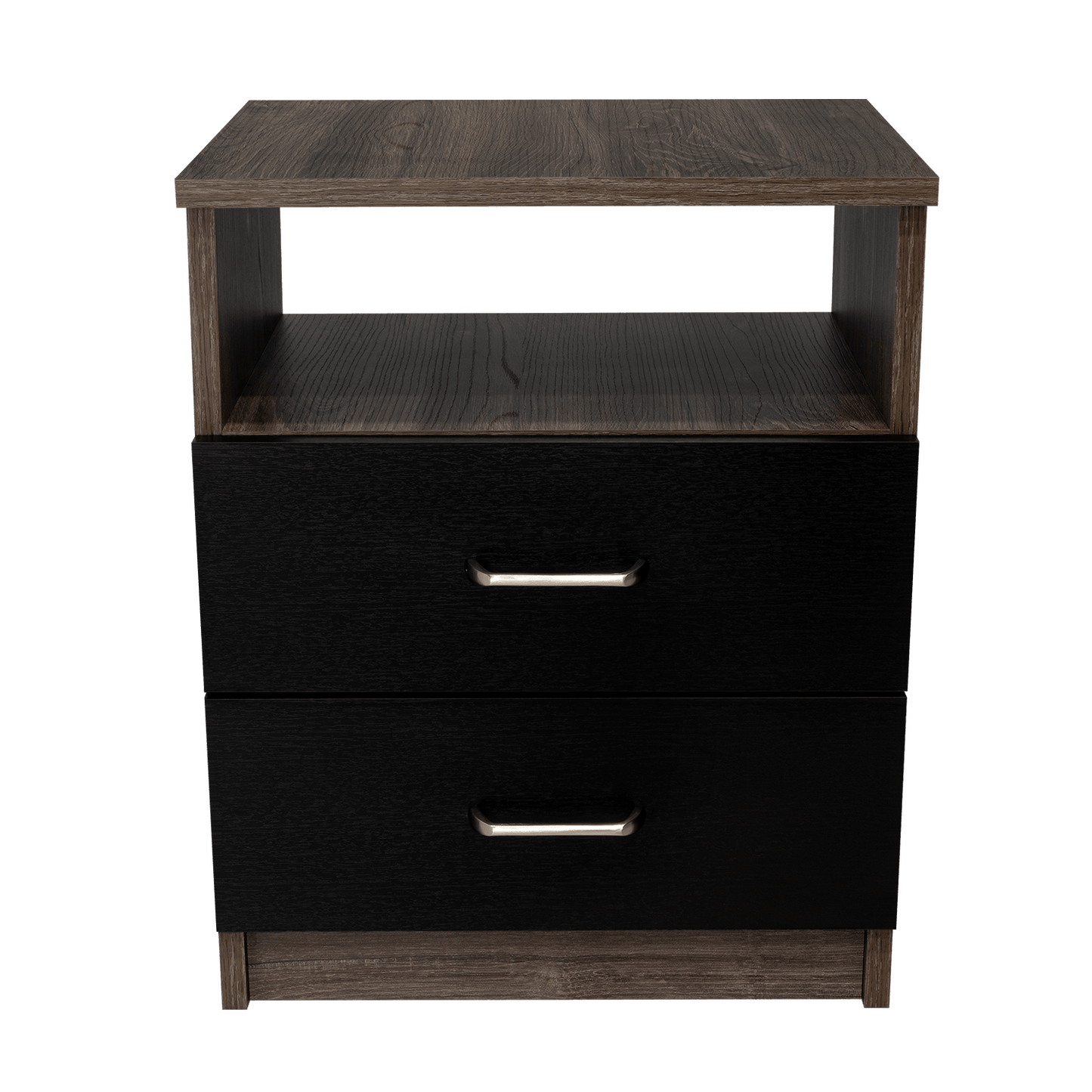 Mesa De Noche Shelf Siena + Wengue