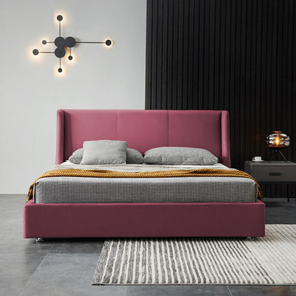 Base Cama Con Espaldar Doble Mousai Salmon