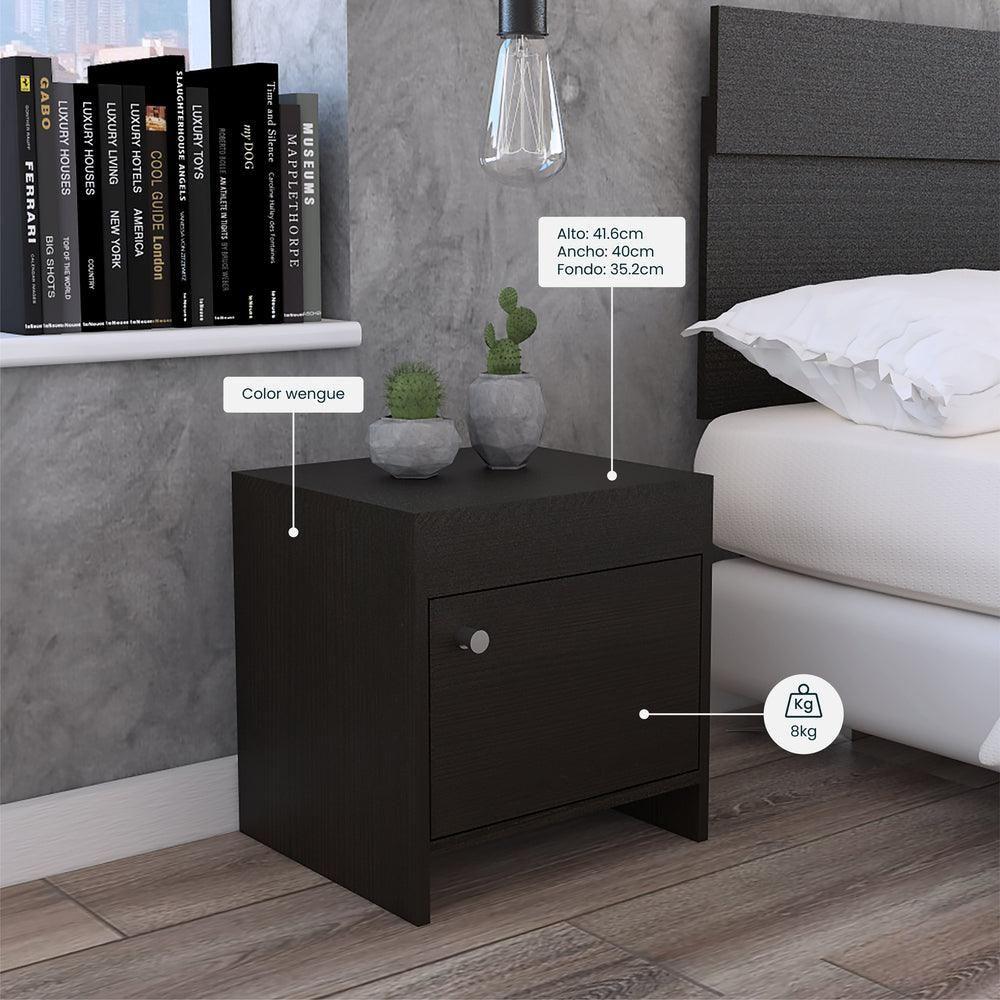 Mesa De Noche Colore (1C) Wengue