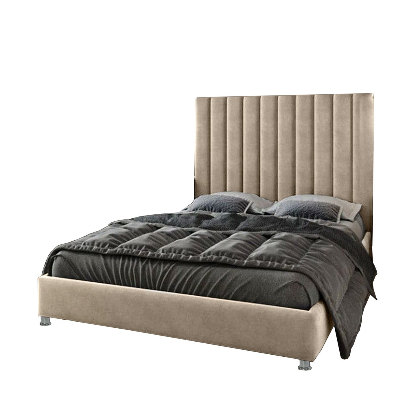Espaldar de Cama King Natura taupe