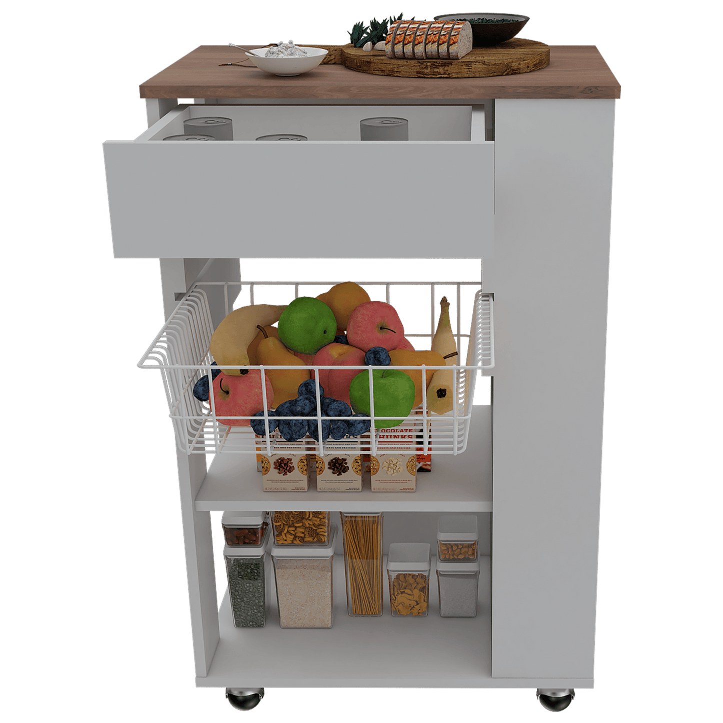 Organizador De Cocina Orilán Blanco Y Duna