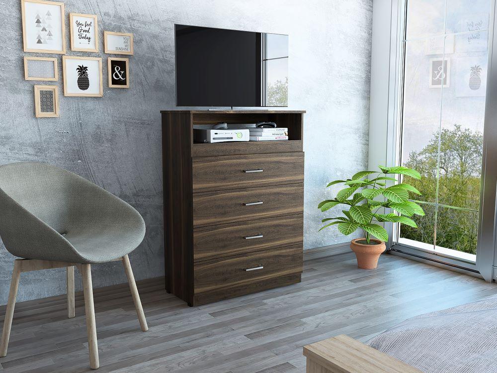 Comoda 4 Cajones Vilmert Z 80 W Habano