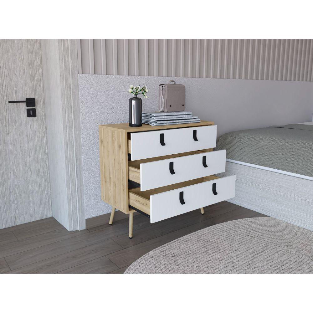 Organizador Revali Blanco Y Macadamia 3