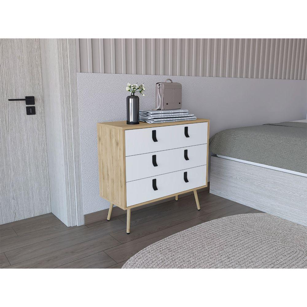 Organizador Revali Blanco Y Macadamia 3