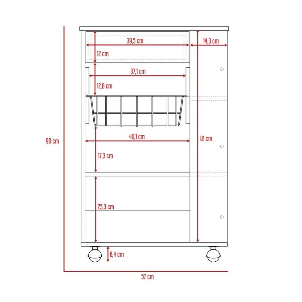 Organizador De Cocina Orilán Blanco Y Duna