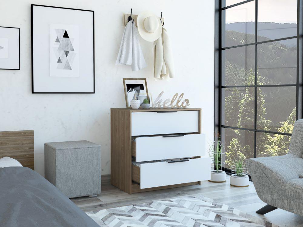 Organizador Okria Miel Y Blanco