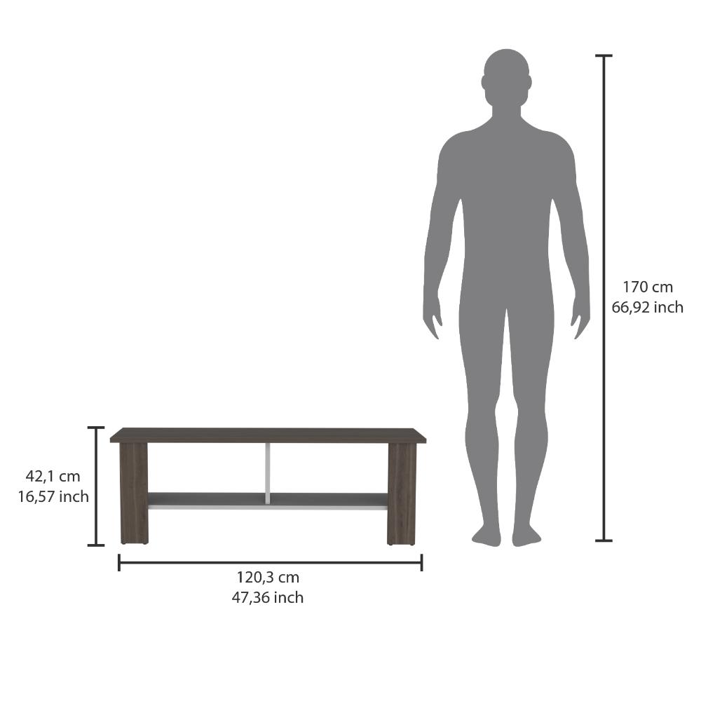 Mesa Tv Naddia 65" (1C) Milan+Blanco Mqz