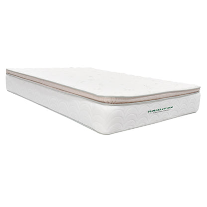 Colchon Semiortopedico Queen Primavera Bamboo  con Un Pillow