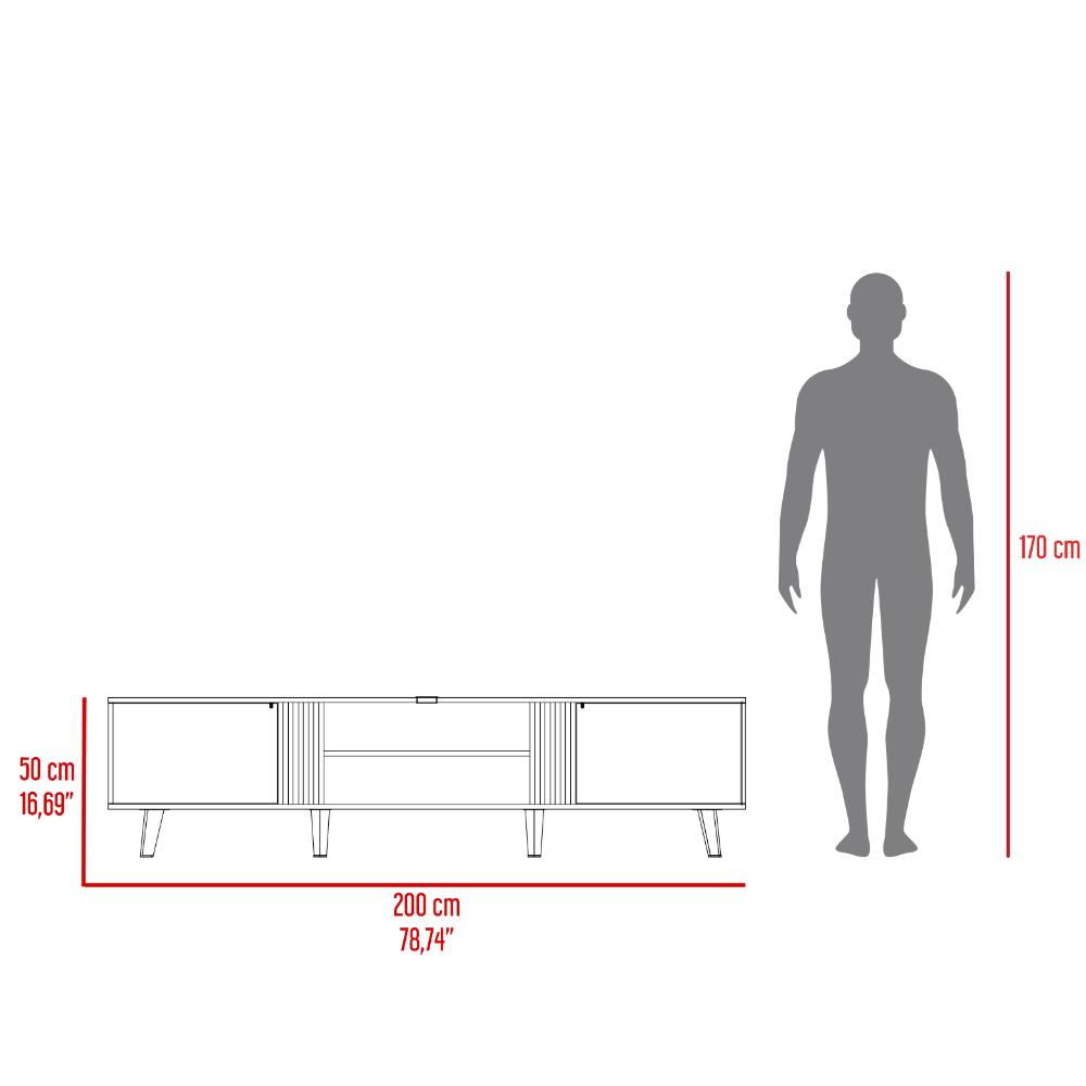 Mesa Para Tv Shuwni Fresno Y Capri Para Tvde 75"