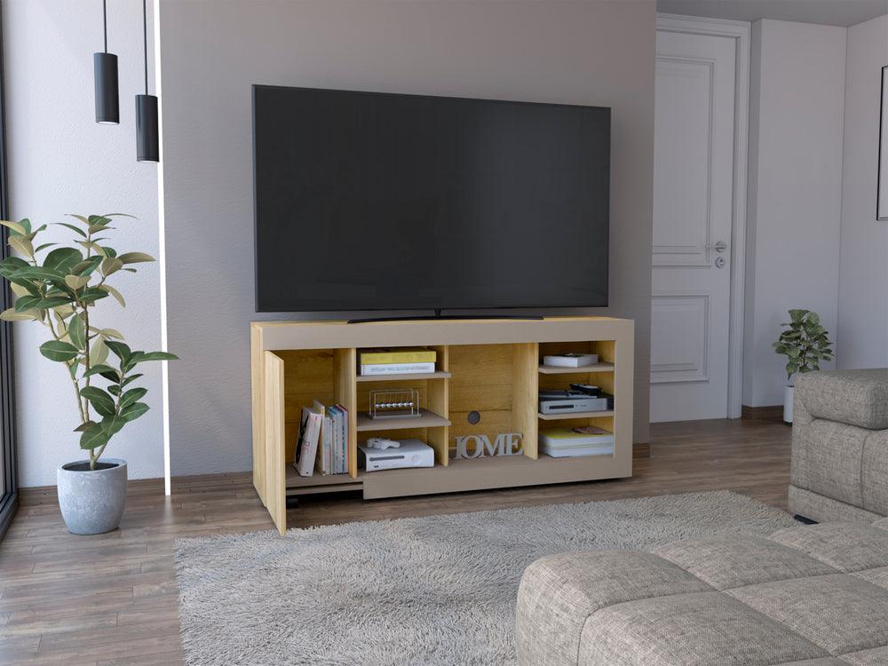 Rack Para Tv Sellis Duna Taupe Para Tv De 65''