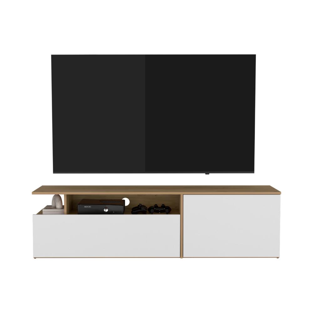 Mesa Para Tv Silmer Fresno Eu Y Blanco Para Tv De 70''