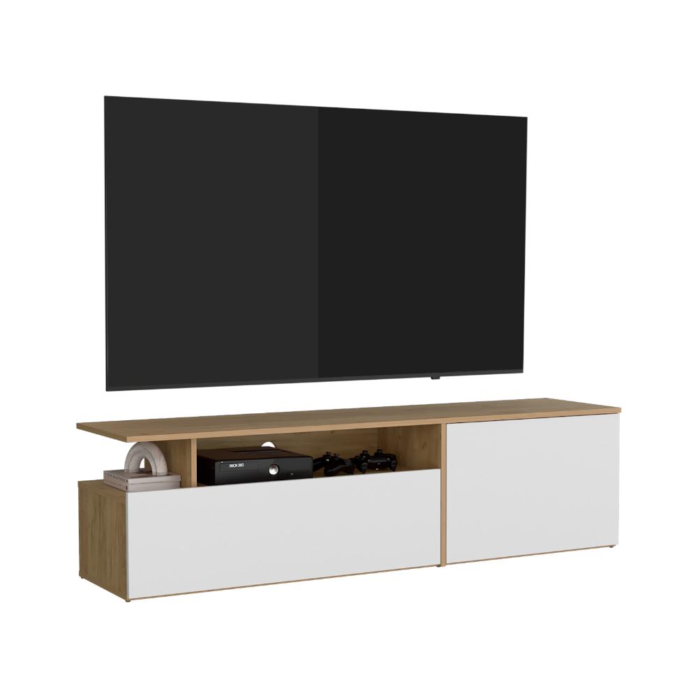 Mesa Para Tv Silmer Fresno Eu Y Blanco Para Tv De 70''