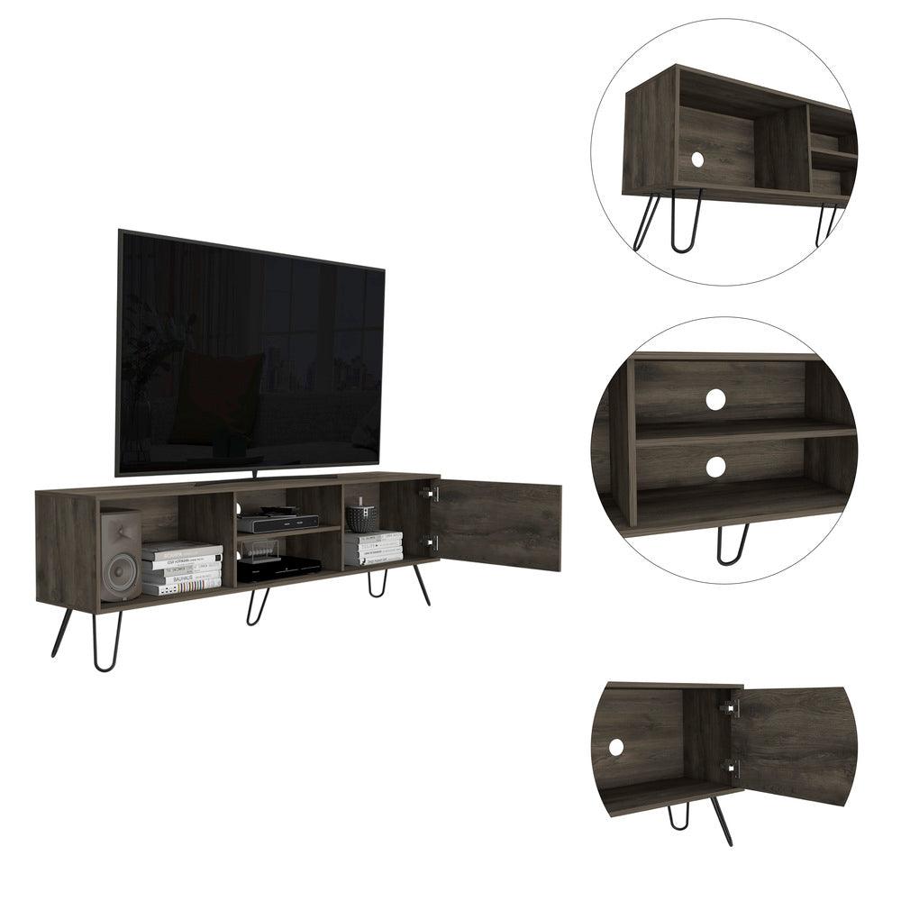 Mesa Para Tv Azunor Nogal Para Tv De 75"