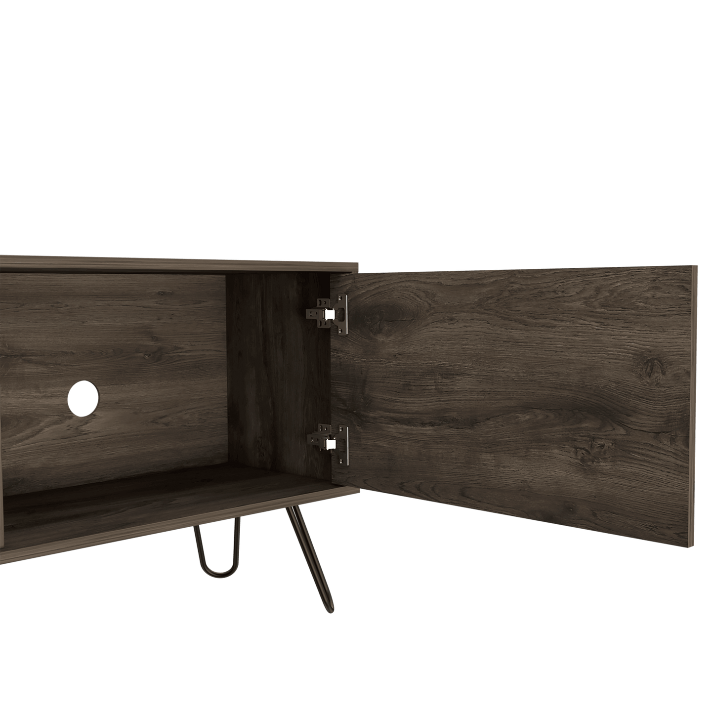 Mesa Para Tv Azunor Nogal Para Tv De 75"