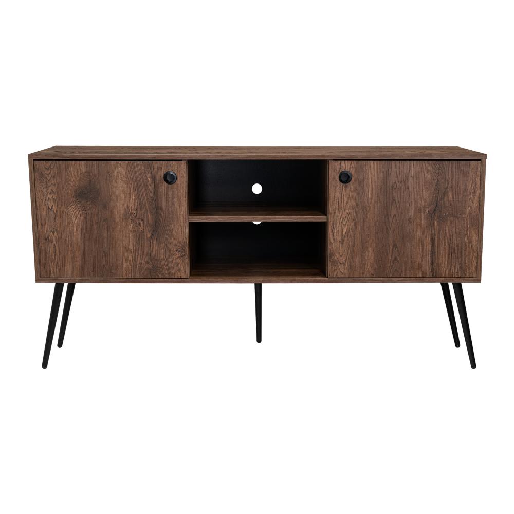 Mesa Para Tv Plackas Nogal Para Tv De 60"