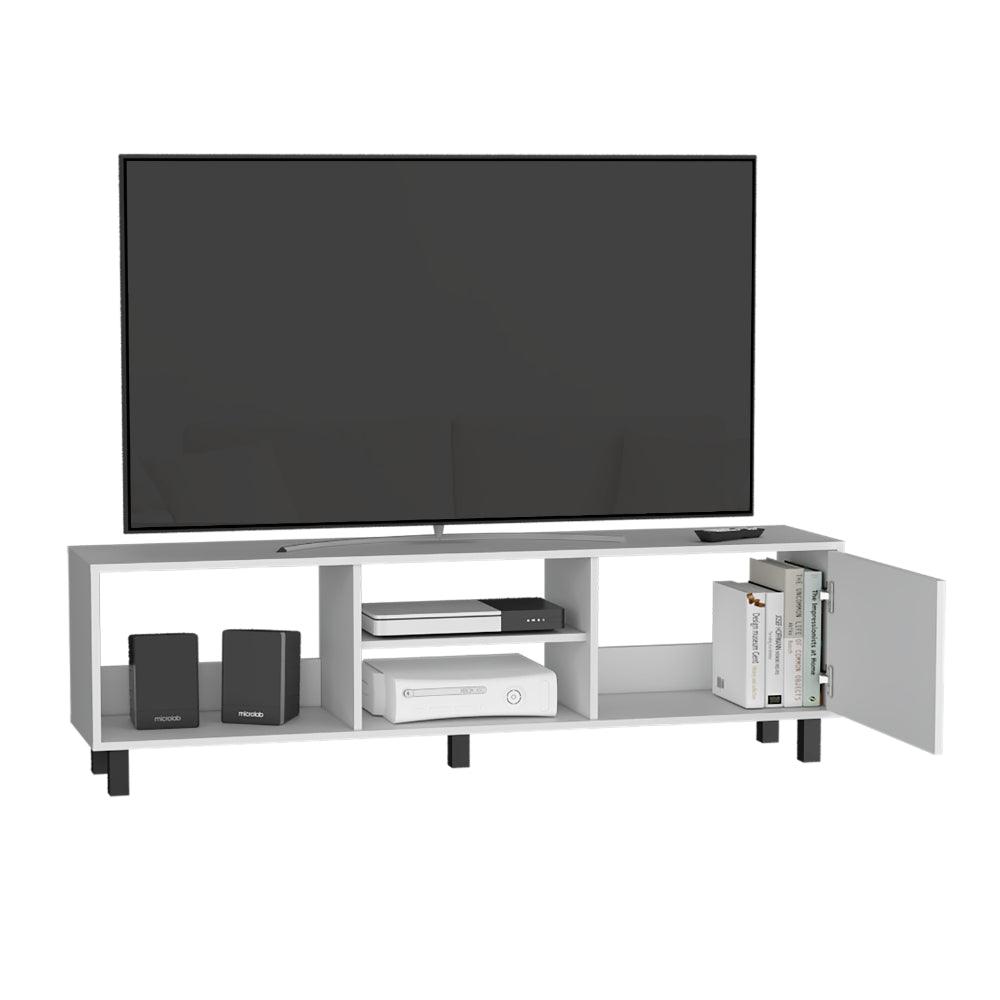 Mesa Para Tv Lureon Blanco Para Tv De 70"