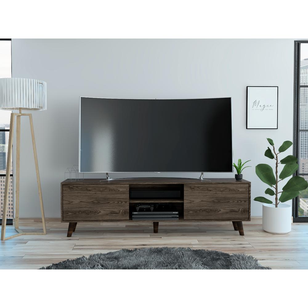 Rack Para Tv Z Nomada 180 Coñac Para Tv De 80"