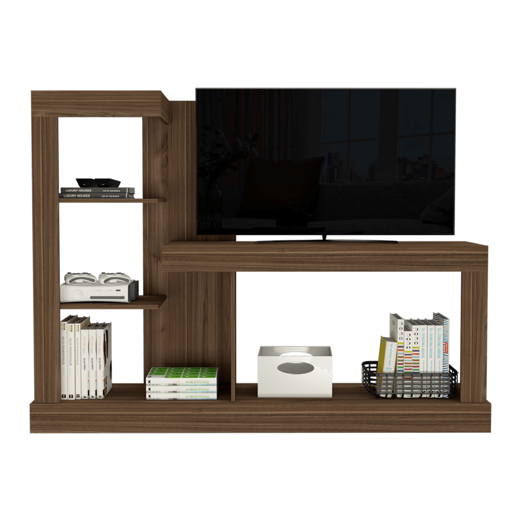 Mesa Para Tv Zamiac Coñac Hasta 55"