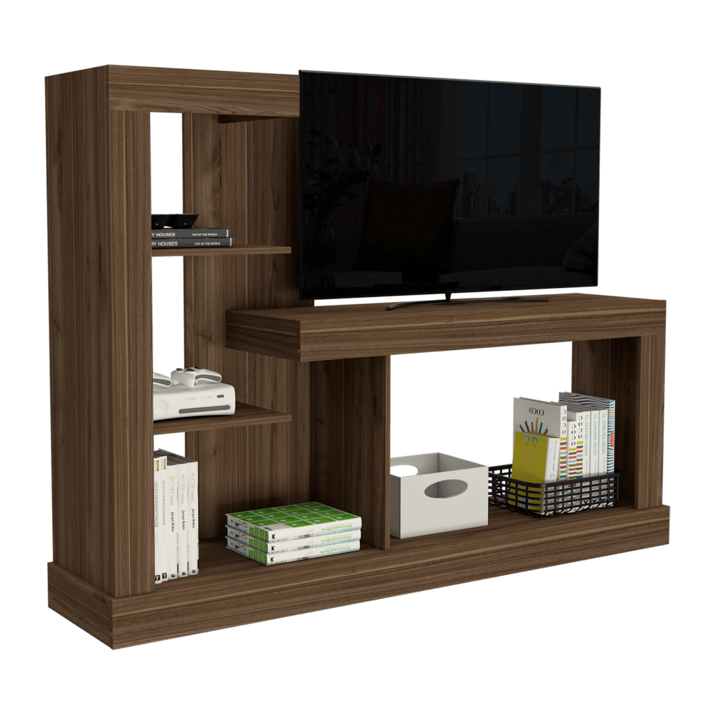 Mesa Para Tv Zamiac Coñac Hasta 55"