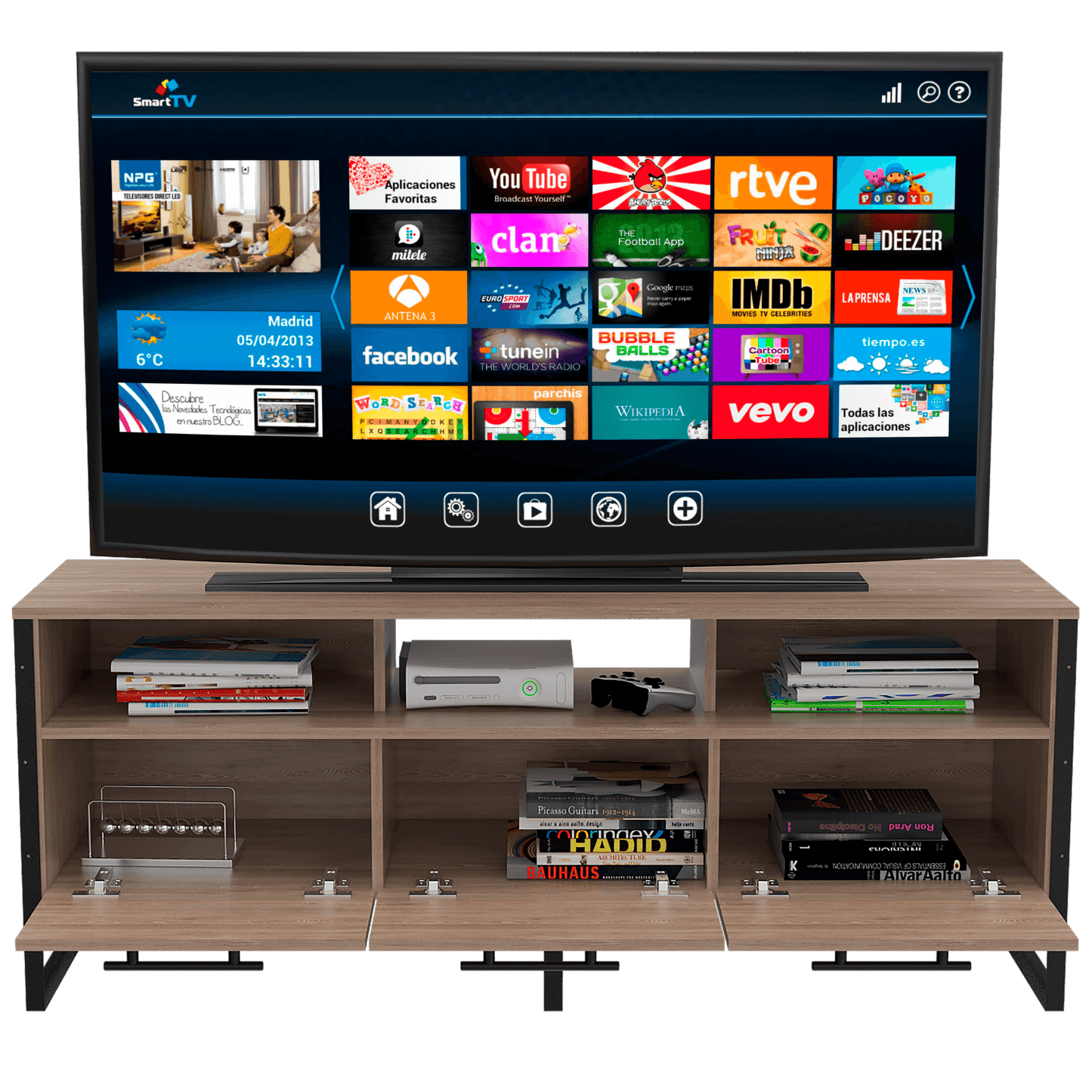 Mesa Para Tv Marvel Miel