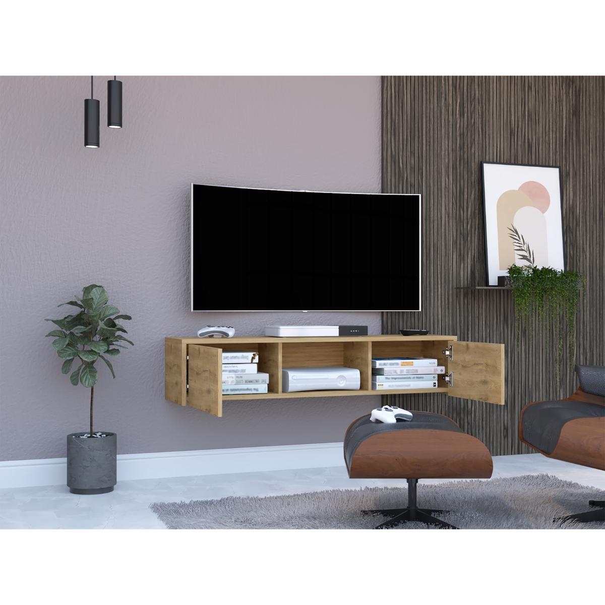 Repisa De Tv Glin Macadamia