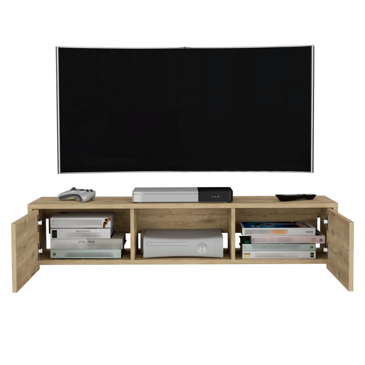 Repisa De Tv Glin Macadamia