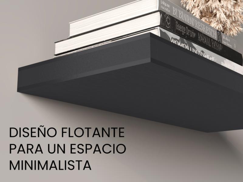 Repisa Flotante 80 X 25 (1C) Panno Wengue 3,8X