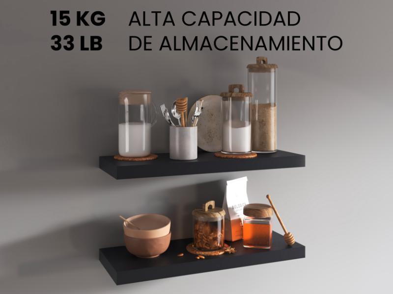 Repisa Flotante 80 X 25 (1C) Panno Wengue 3,8X