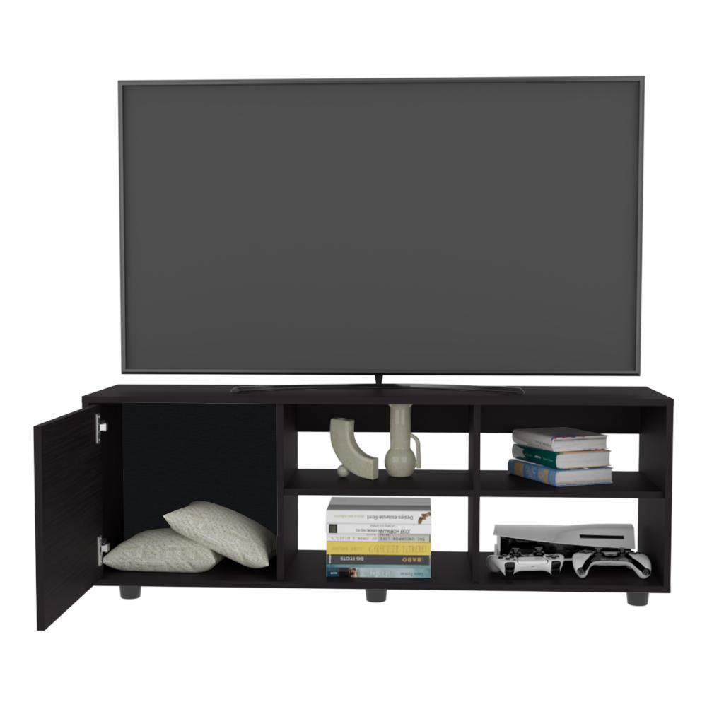 Mesa Para Tv Perleo Wengue Para Tv De 55"