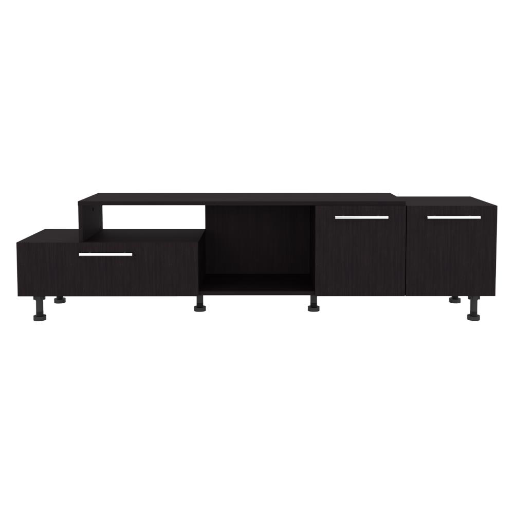 Mesa Para Tv Allort Wengue, Para Tv De 70"