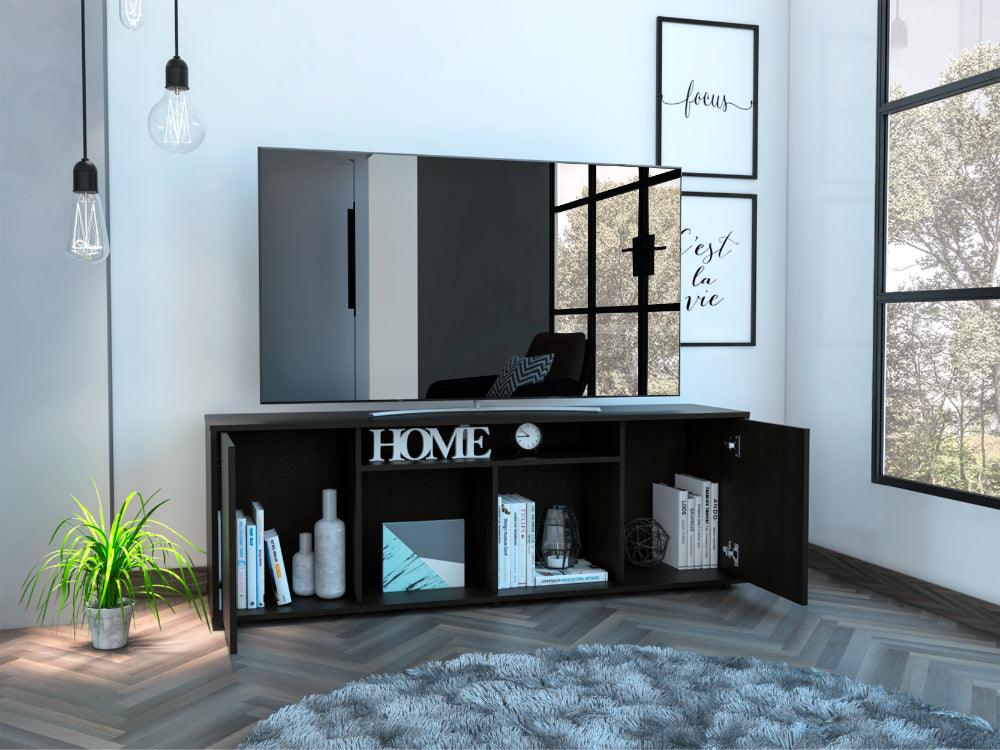 Mesa Para Tv Anla Wengue Para Tv De 65"