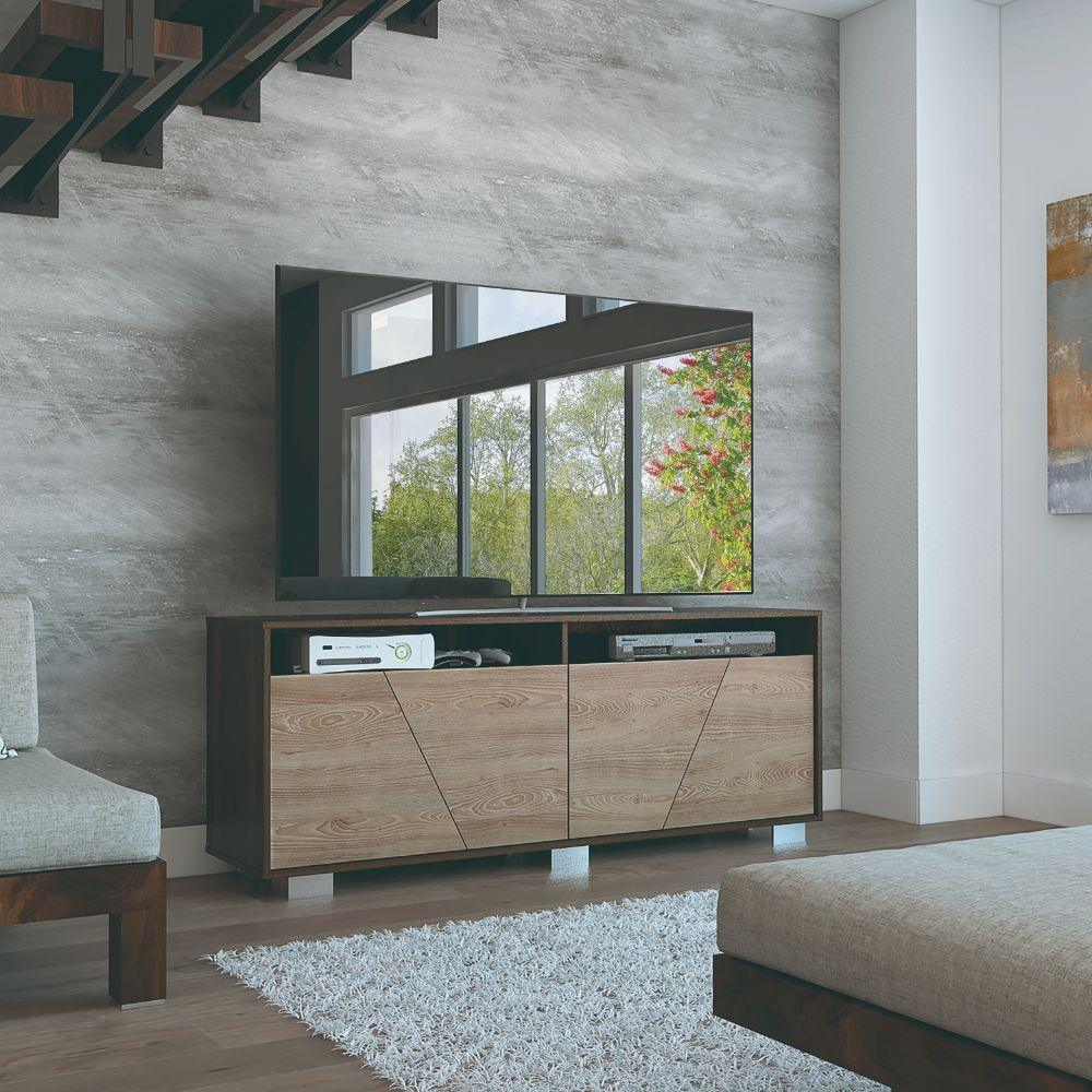 Rack Para Tv Lutrux Habano Miel