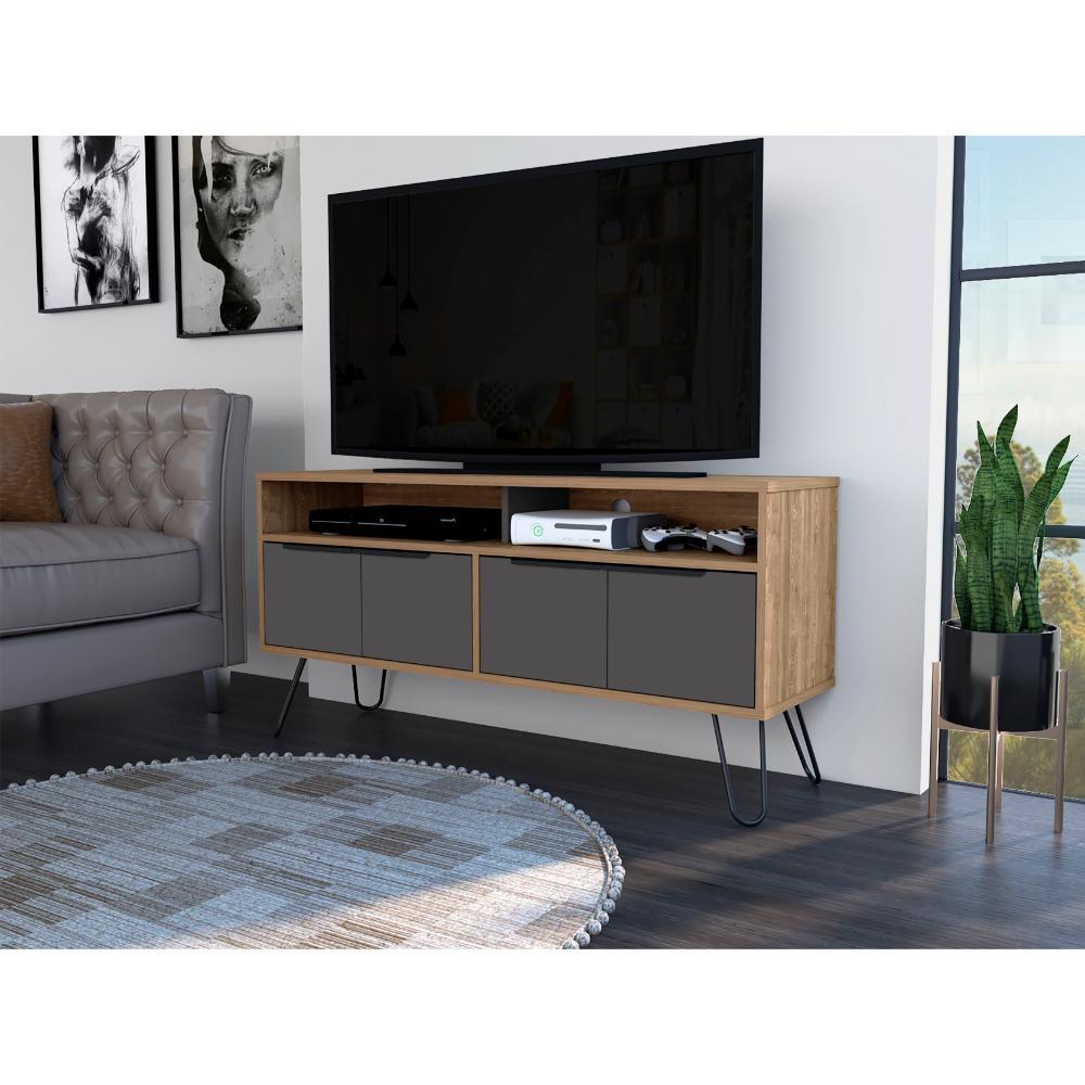 Mesa Para Tv Temora Miel Y Plomo