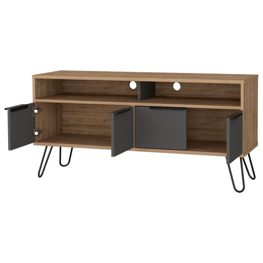 Mesa Para Tv Temora Miel Y Plomo