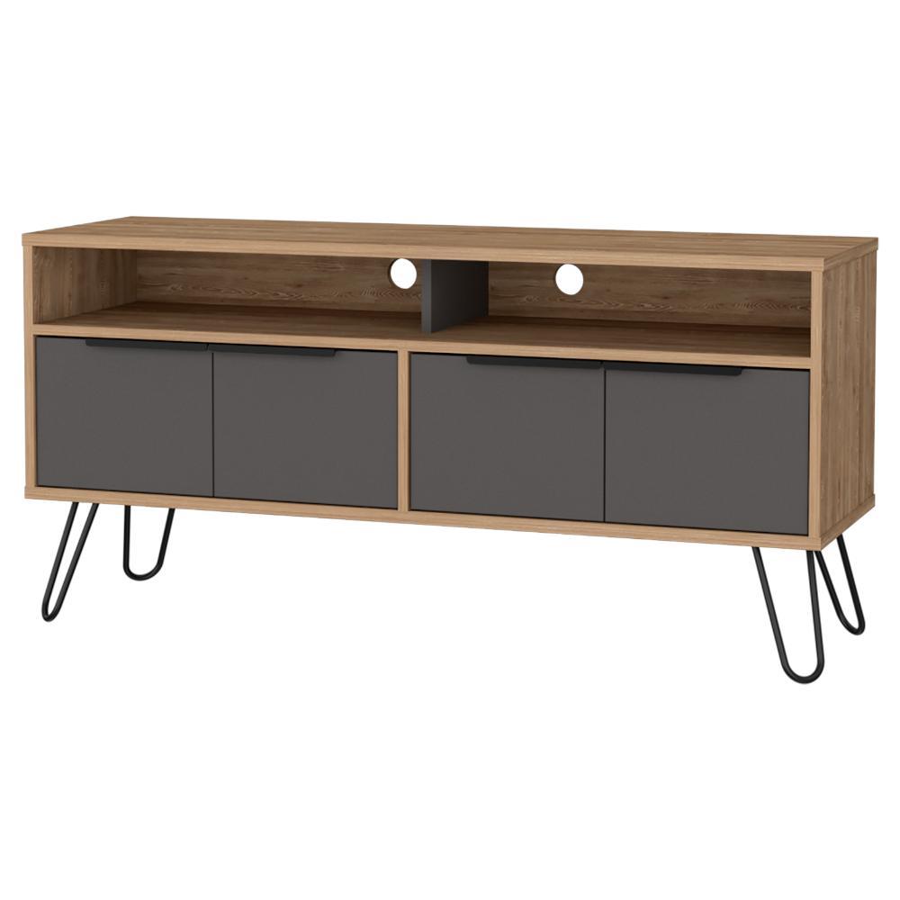 Mesa Para Tv Temora Miel Y Plomo
