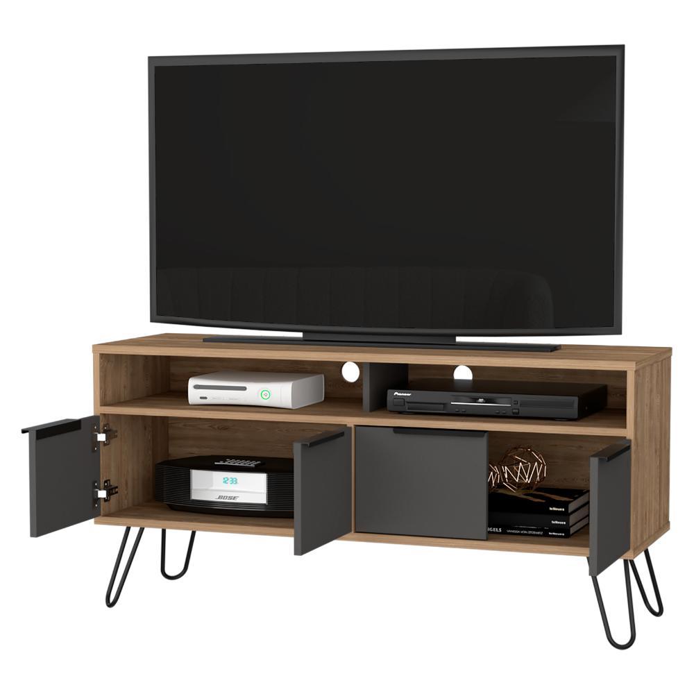 Mesa Para Tv Temora Miel Y Plomo