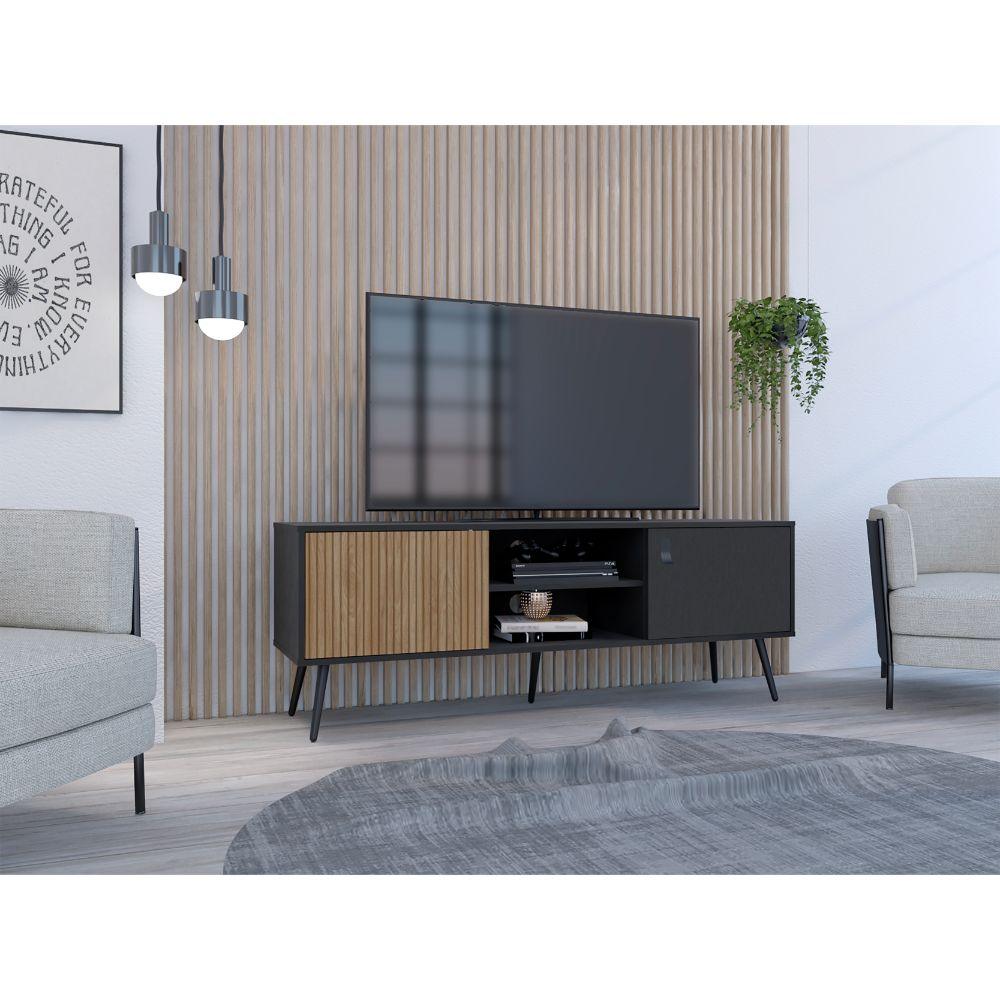 Rack Para Tv 65'' Funes Eco 150 Wengue Lenno
